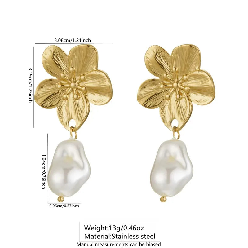 Ivory Pearl Earrings