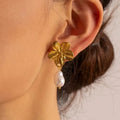 Ivory Pearl Earrings